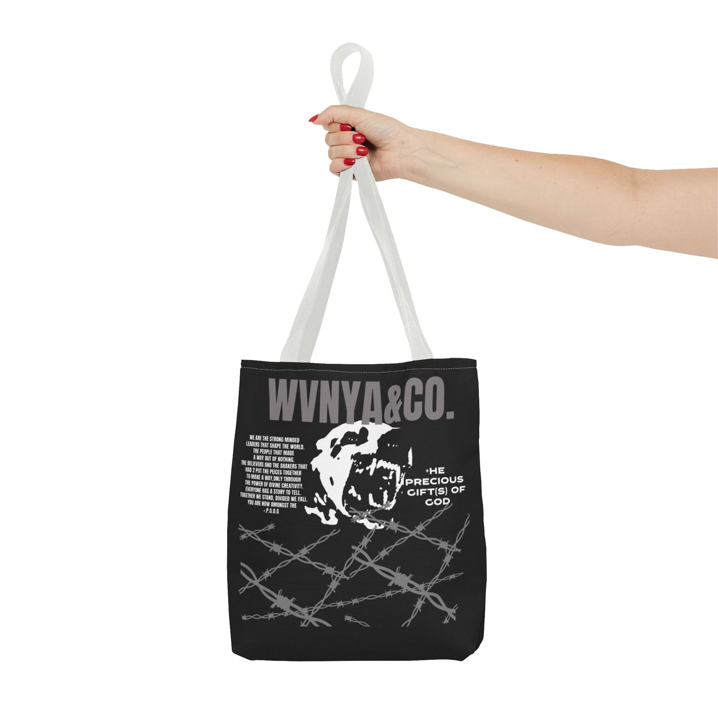 OVR THE WIRE TOTE BAG