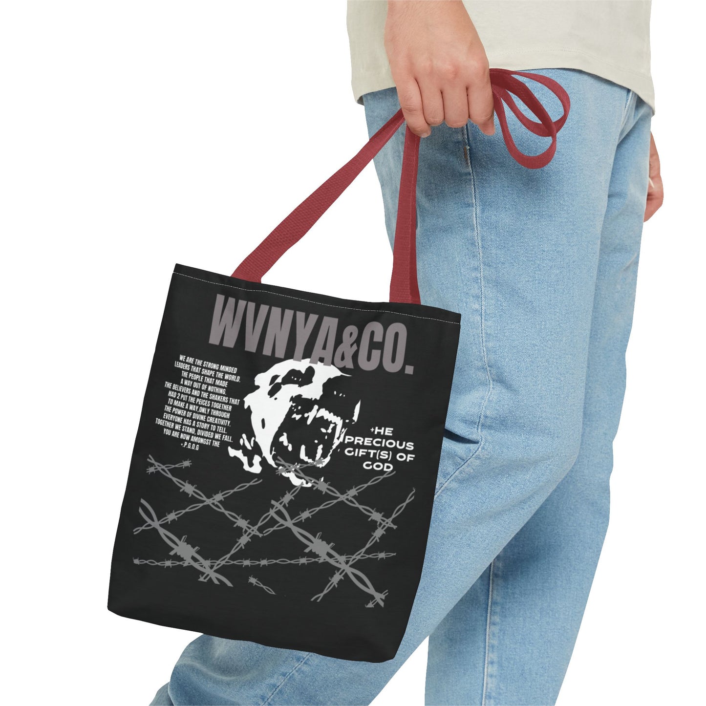 OVR THE WIRE TOTE BAG