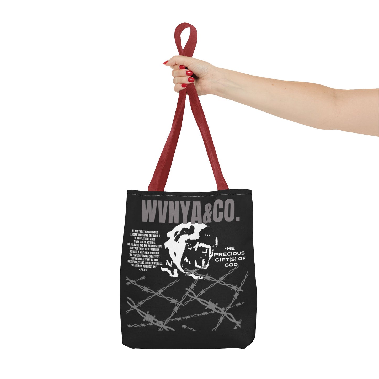 OVR THE WIRE TOTE BAG