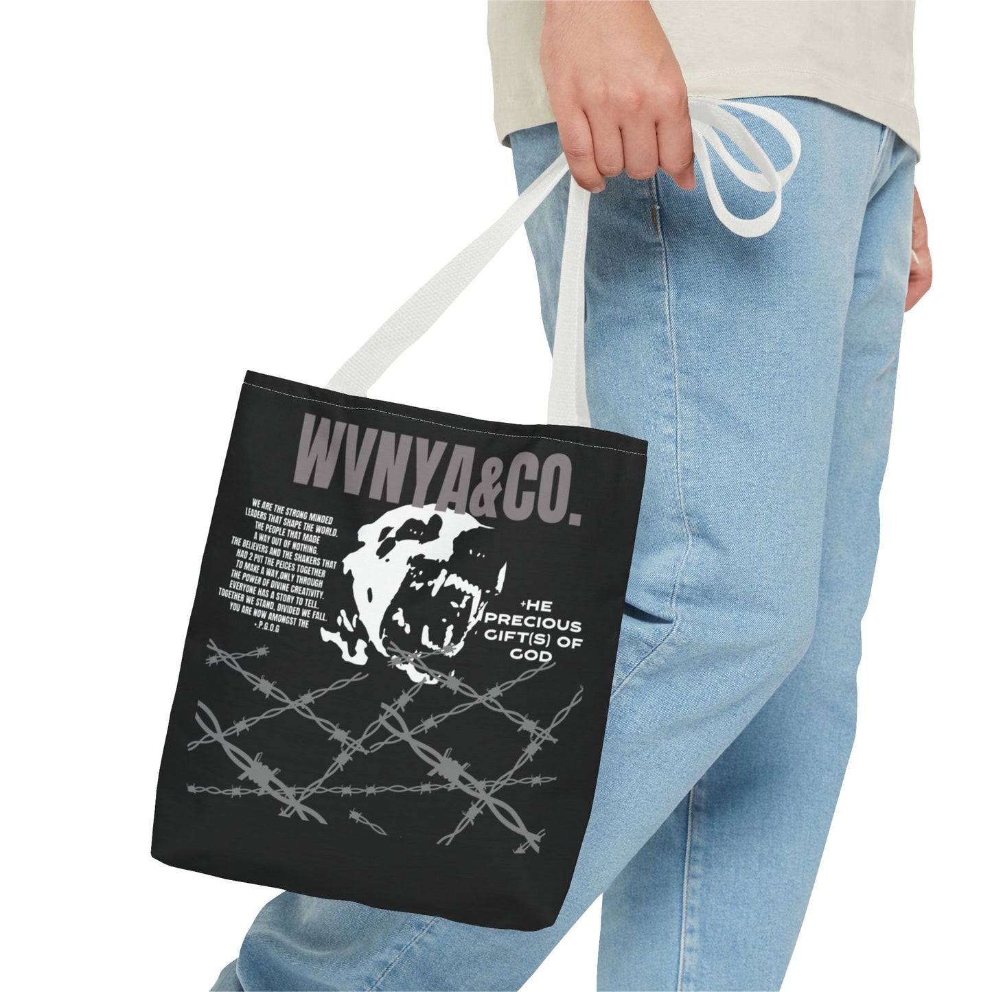 OVR THE WIRE TOTE BAG