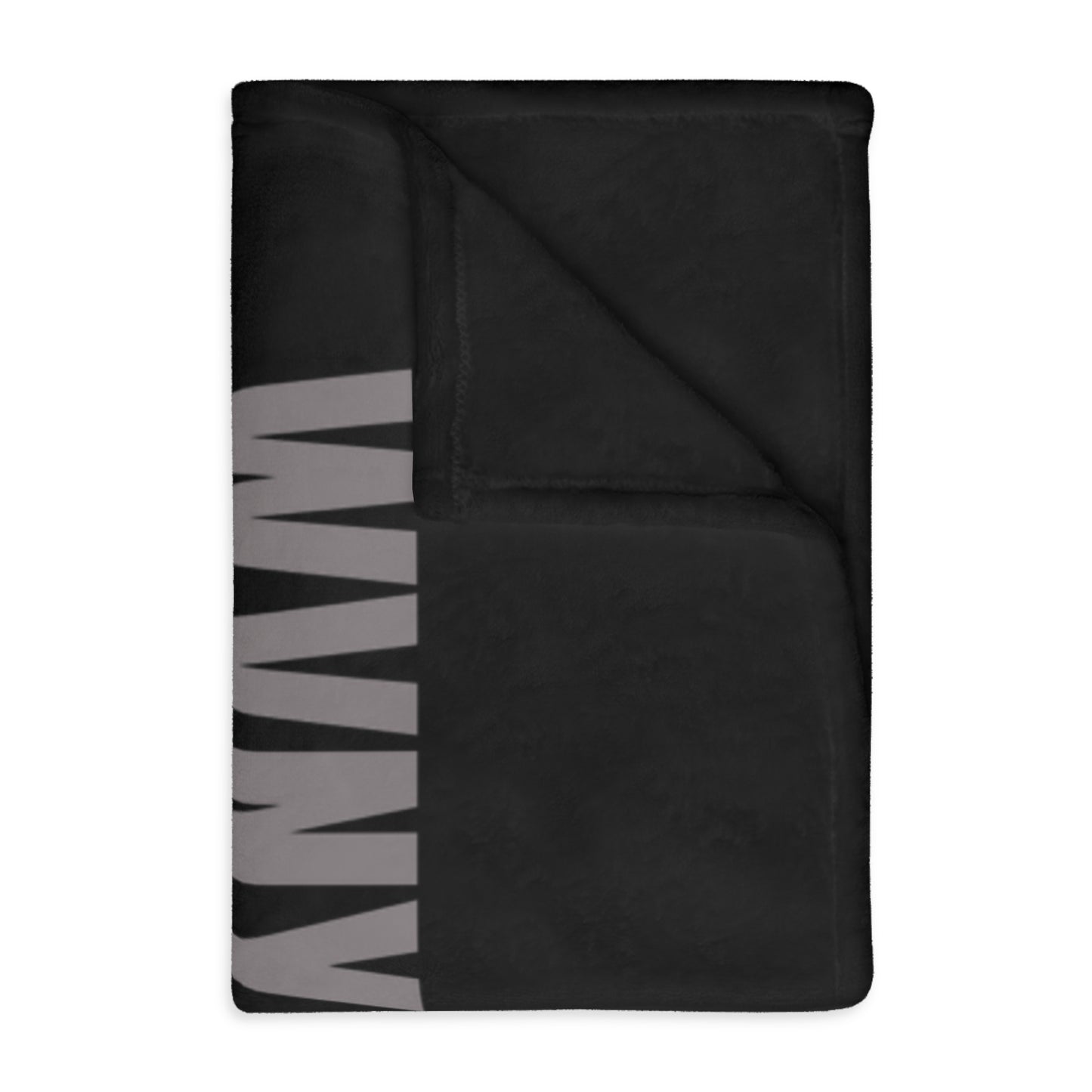 OVR THE WIRE MICROFIBER VELVETEEN BLANKET