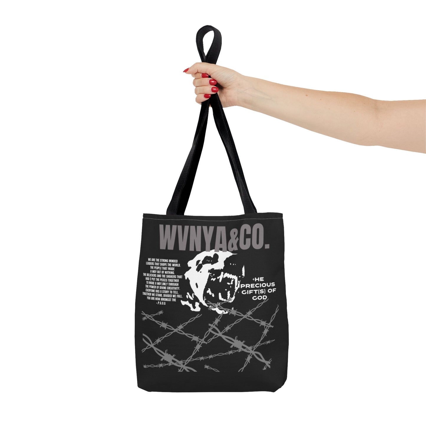 OVR THE WIRE TOTE BAG