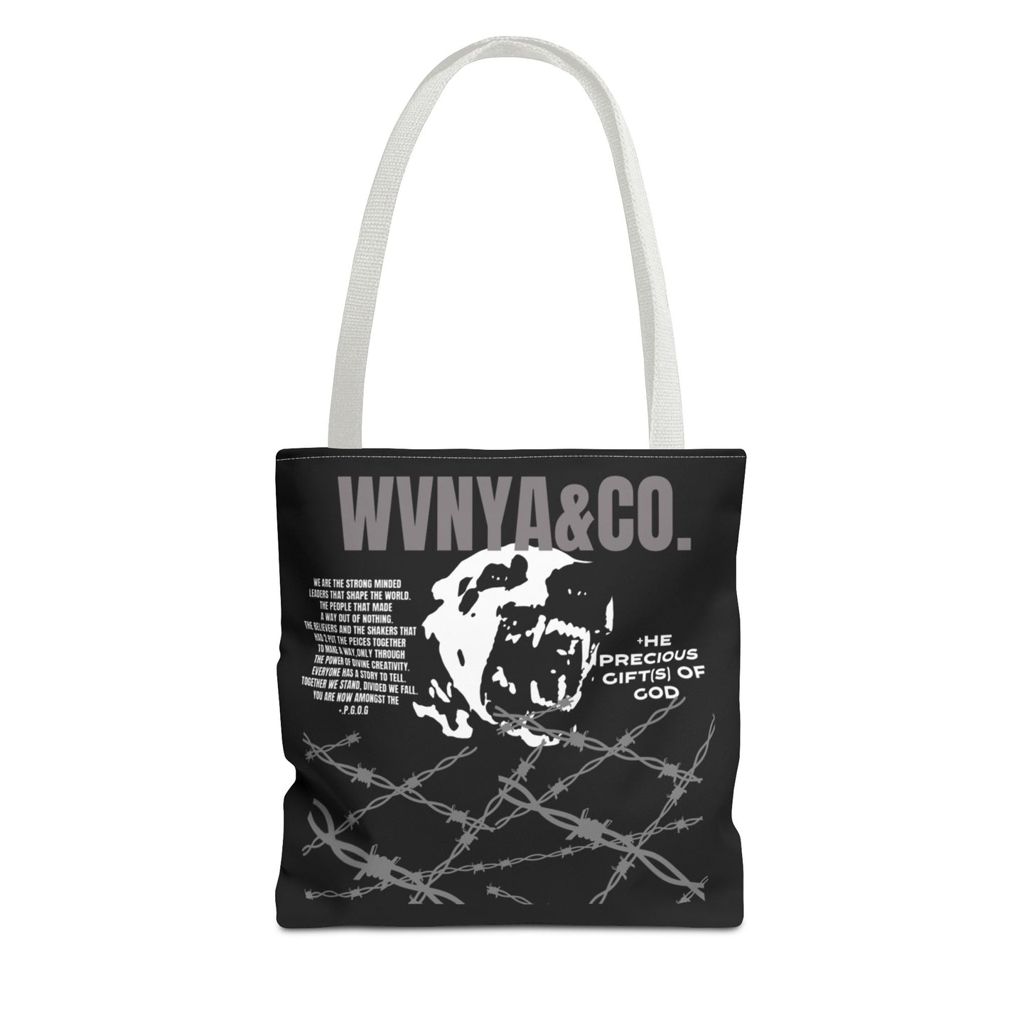 OVR THE WIRE TOTE BAG