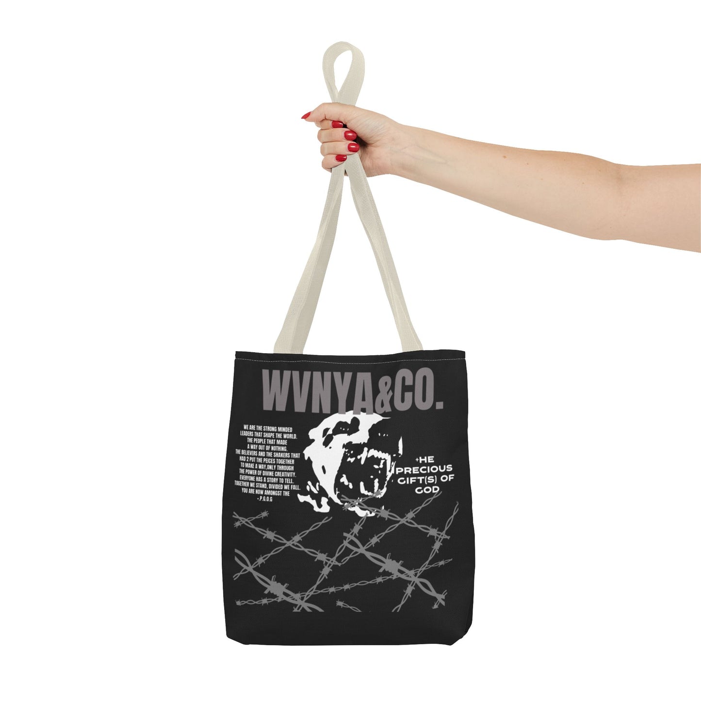 OVR THE WIRE TOTE BAG