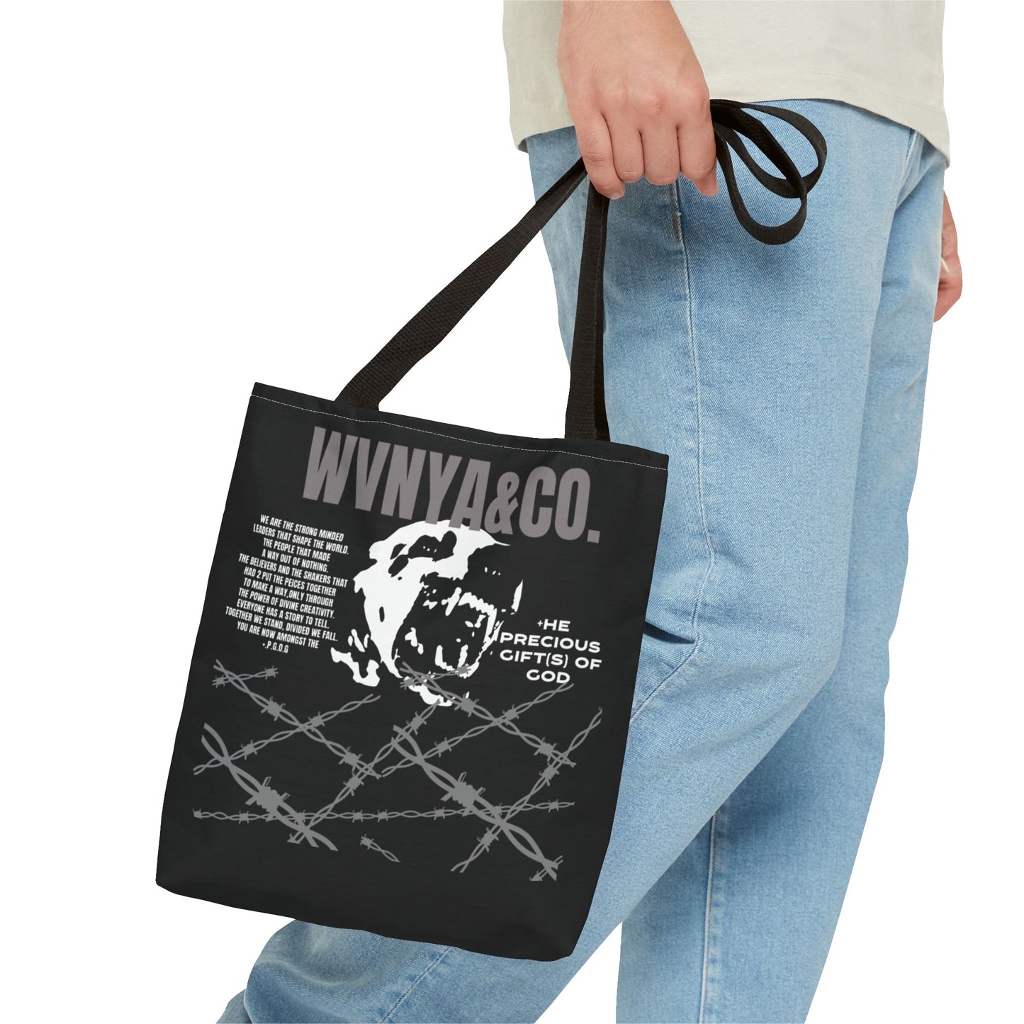 OVR THE WIRE TOTE BAG