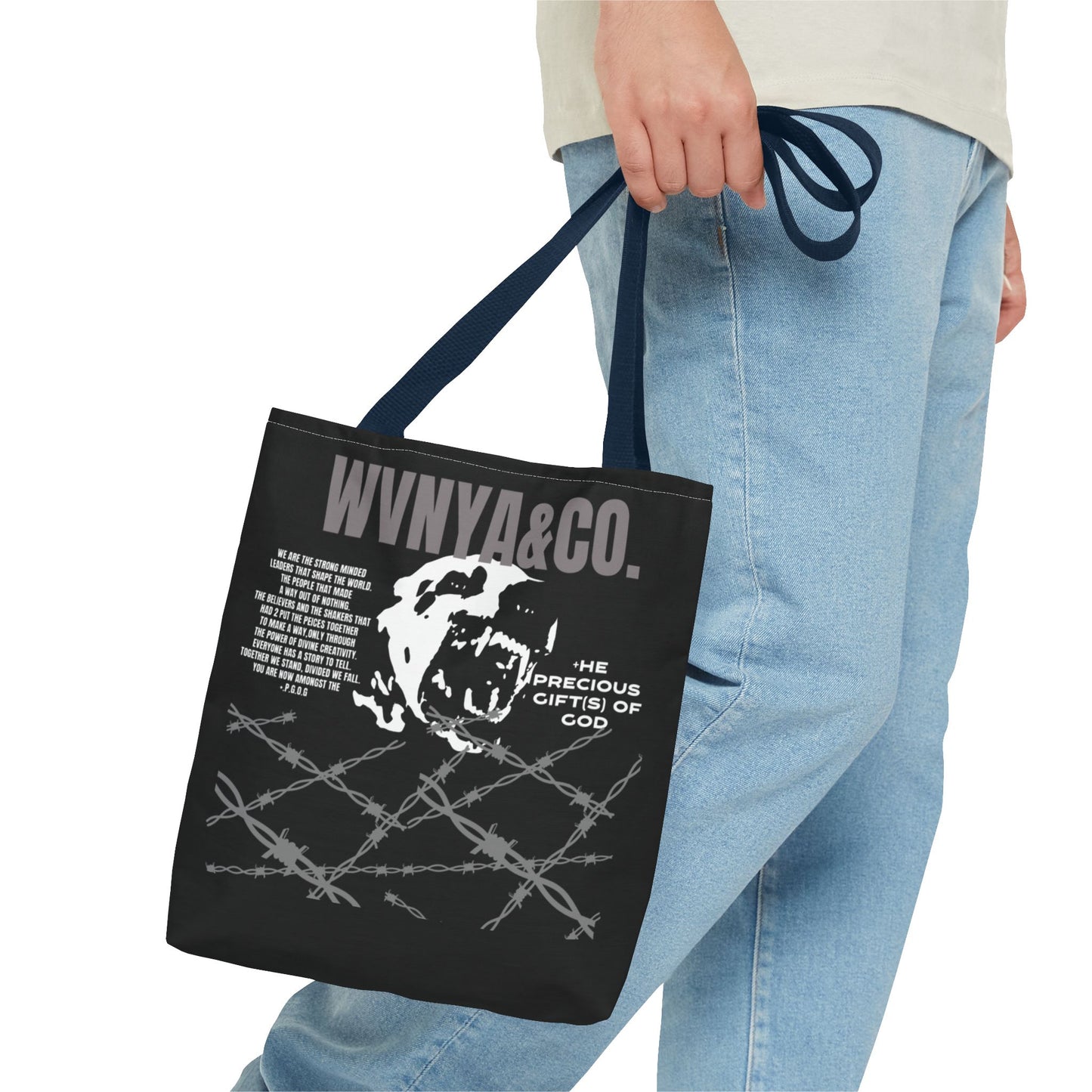 OVR THE WIRE TOTE BAG