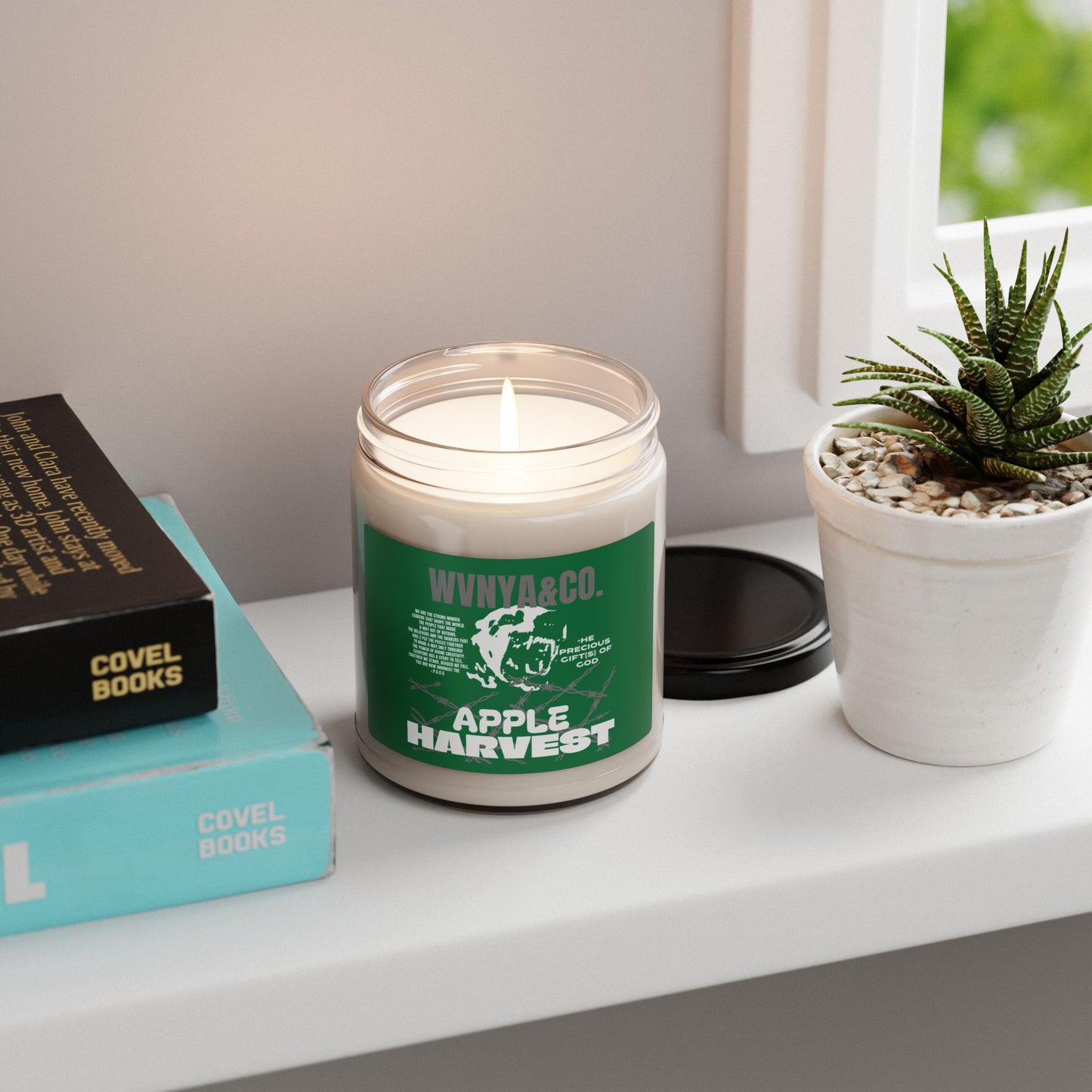 WVNYA&CO. APPLE HARVEST SCENTED 9oz Candle