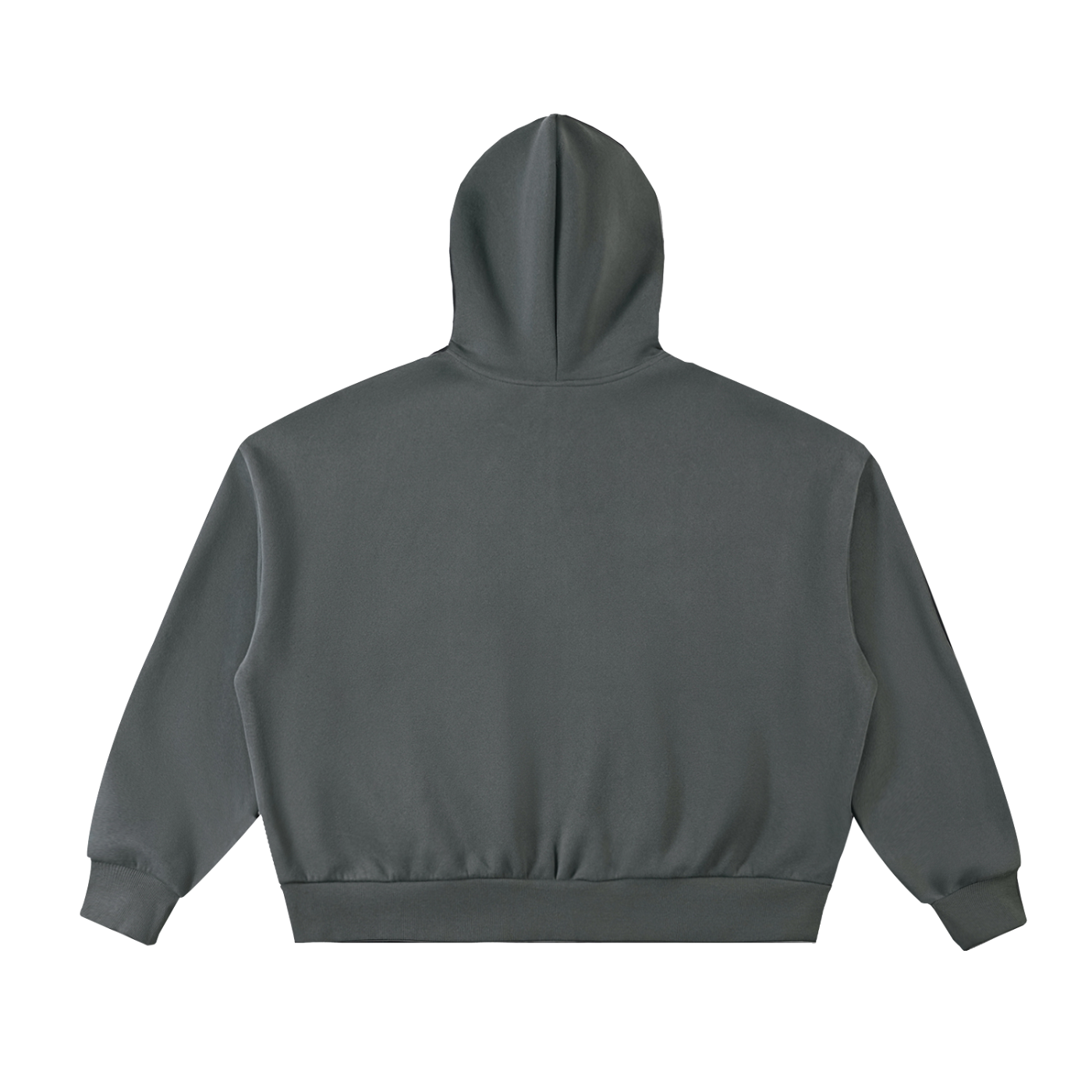 FLEECD FULL-ZIP BOXY HOODIE