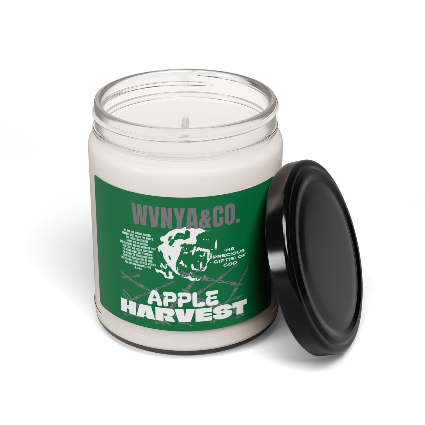 WVNYA&CO. APPLE HARVEST SCENTED 9oz Candle
