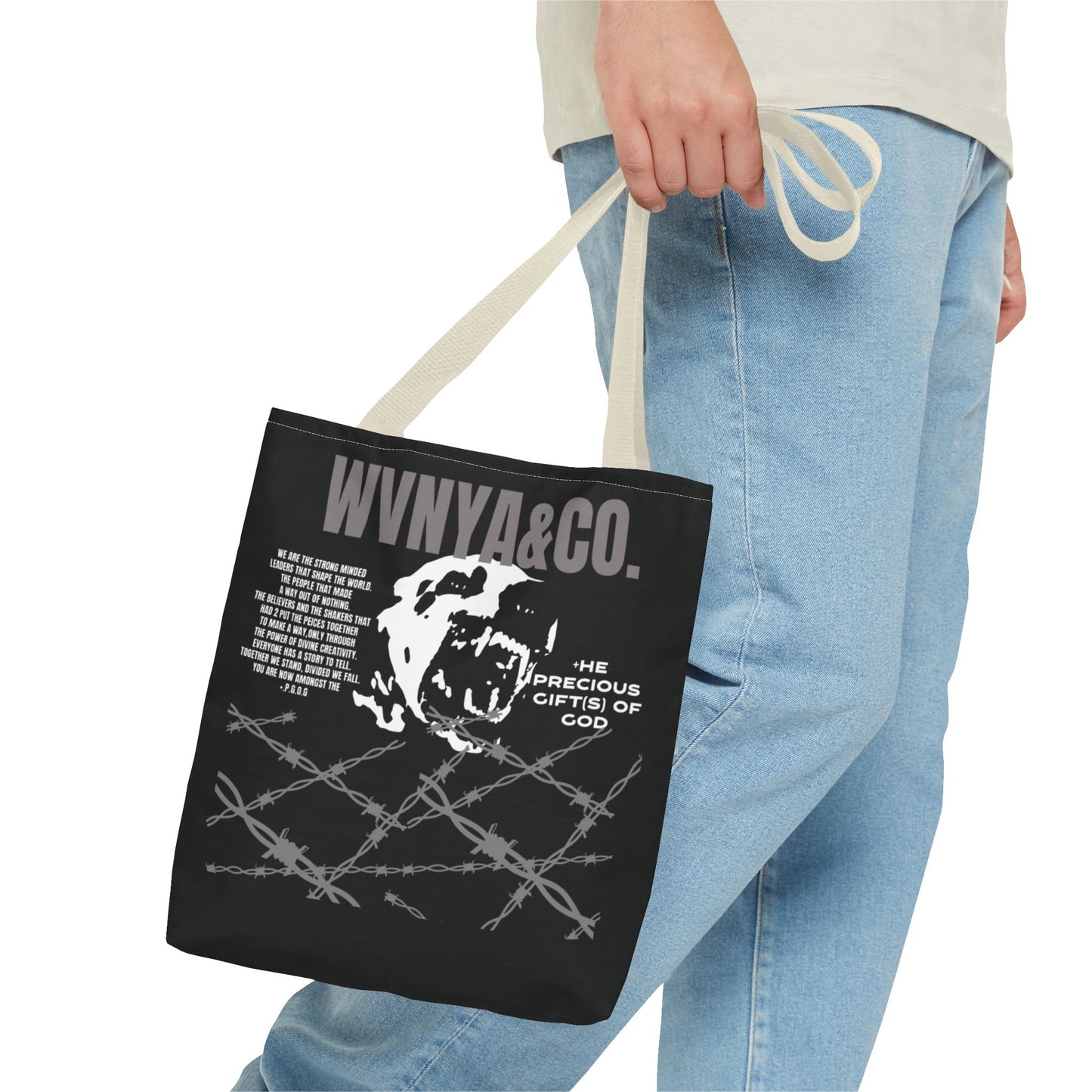 OVR THE WIRE TOTE BAG