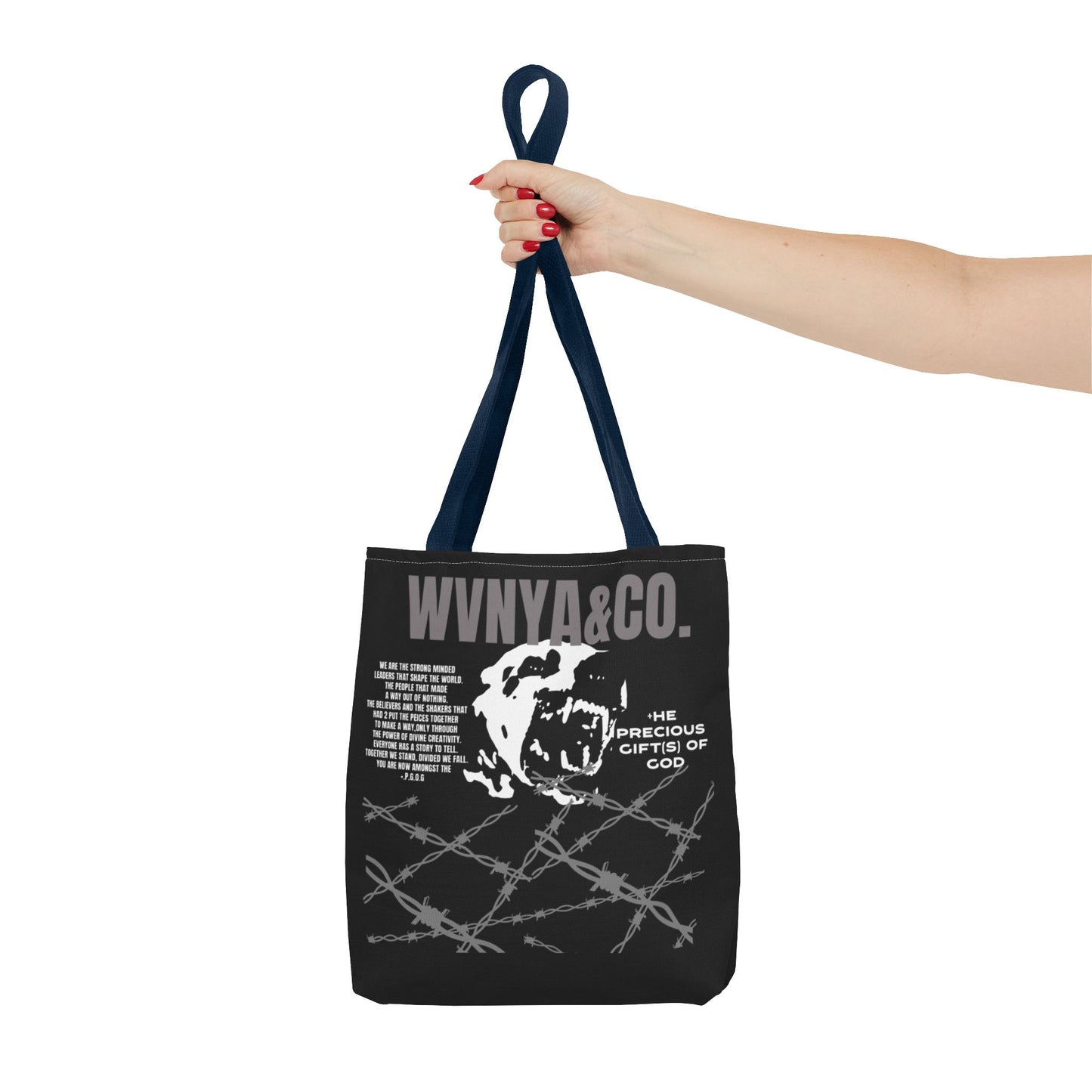 OVR THE WIRE TOTE BAG