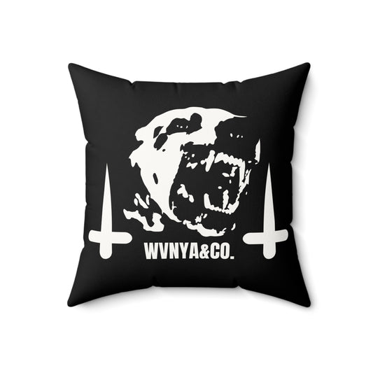 WVNYA&CO. GUARDIAN SQUARE SUEDE ACCENT PILLOW