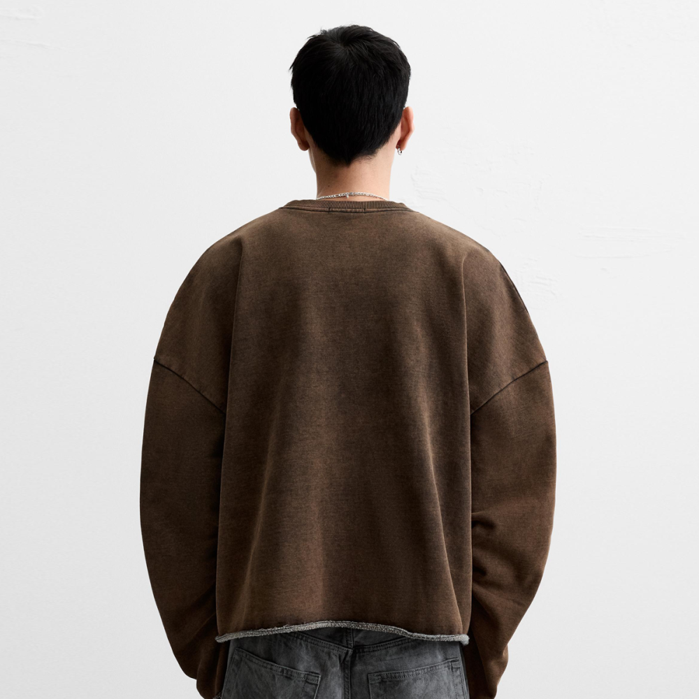 BITE DOWN CROPPD SWEATSHIRT