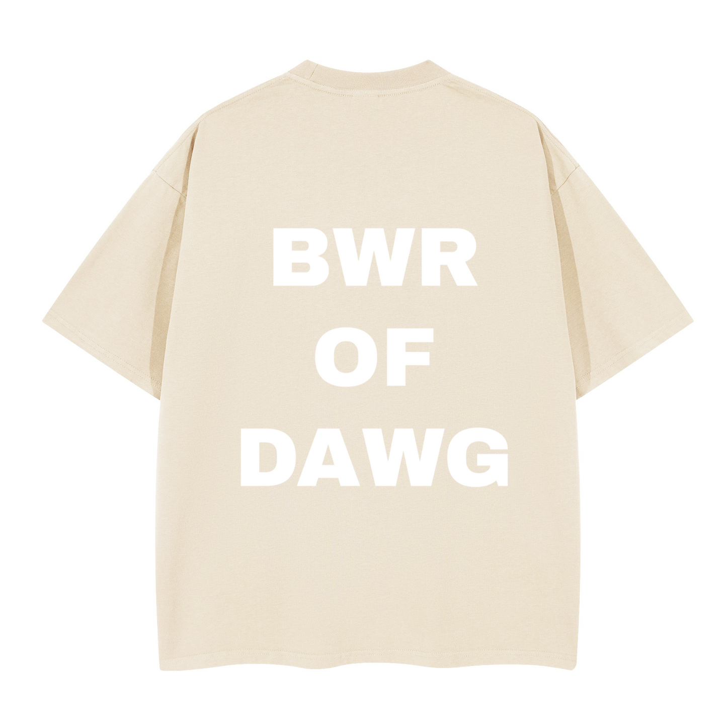 BITE DOWN BWR OF DAWG UNISEX BOXY T-SHIRT