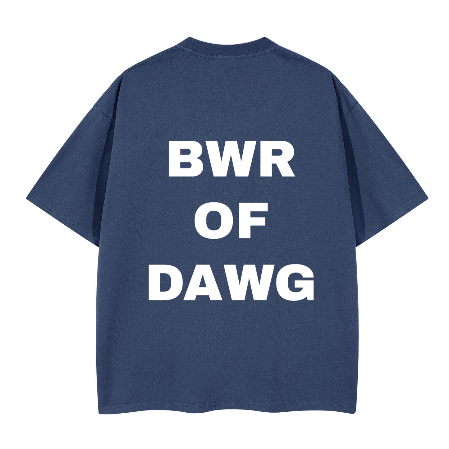 BITE DOWN BWR OF DAWG UNISEX BOXY T-SHIRT