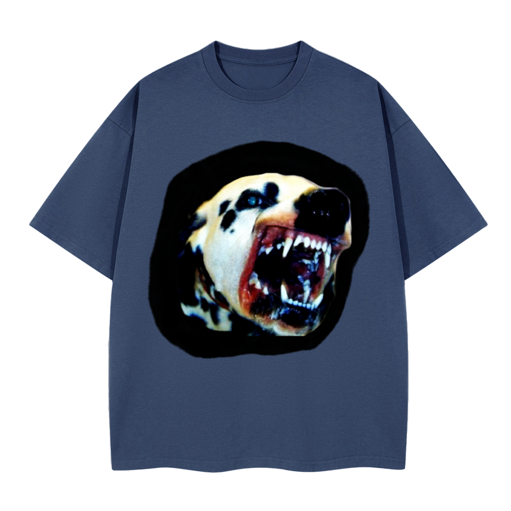BITE DOWN BWR OF DAWG UNISEX BOXY T-SHIRT