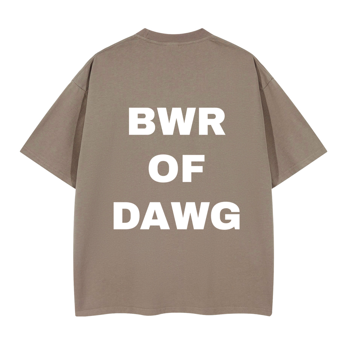 BITE DOWN BWR OF DAWG UNISEX BOXY T-SHIRT