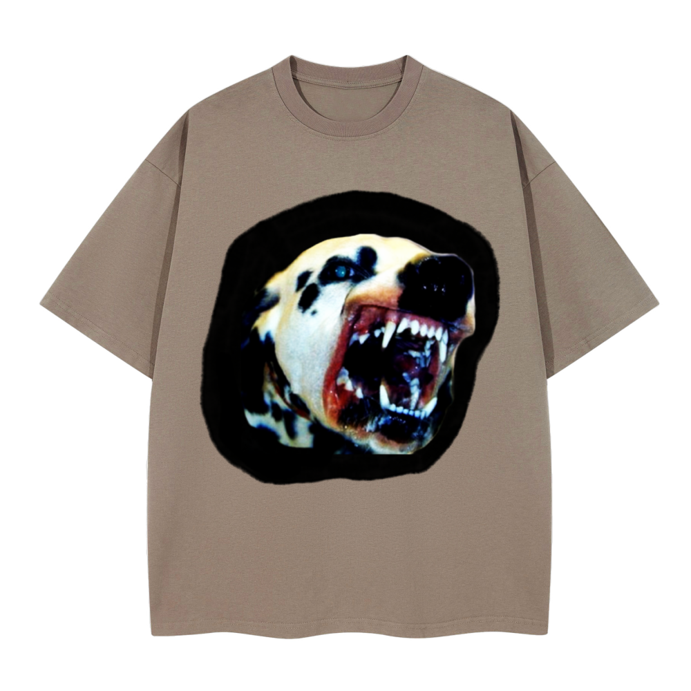 BITE DOWN BWR OF DAWG UNISEX BOXY T-SHIRT