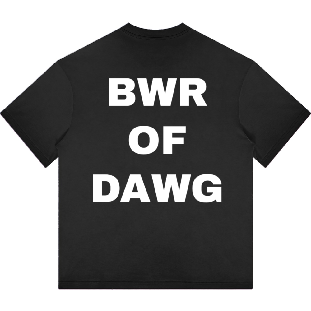 OVR THE WIRE BWR OF DAWG WASHED GRADIENT T-SHIRT