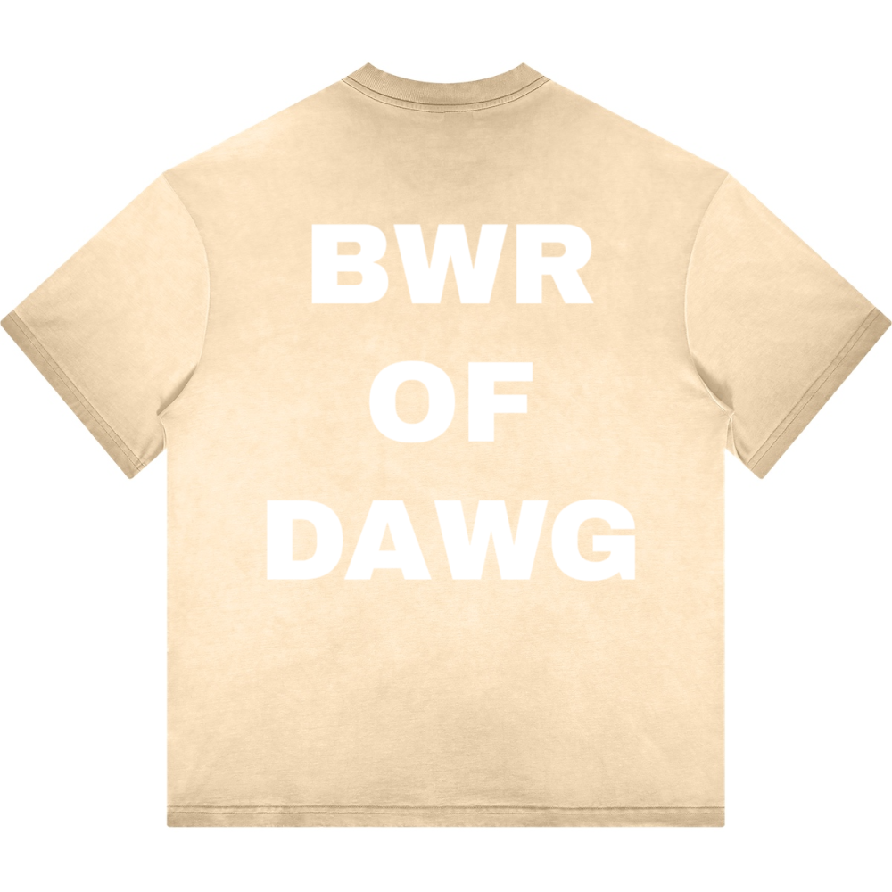 OVR THE WIRE BWR OF DAWG WASHED GRADIENT T-SHIRT