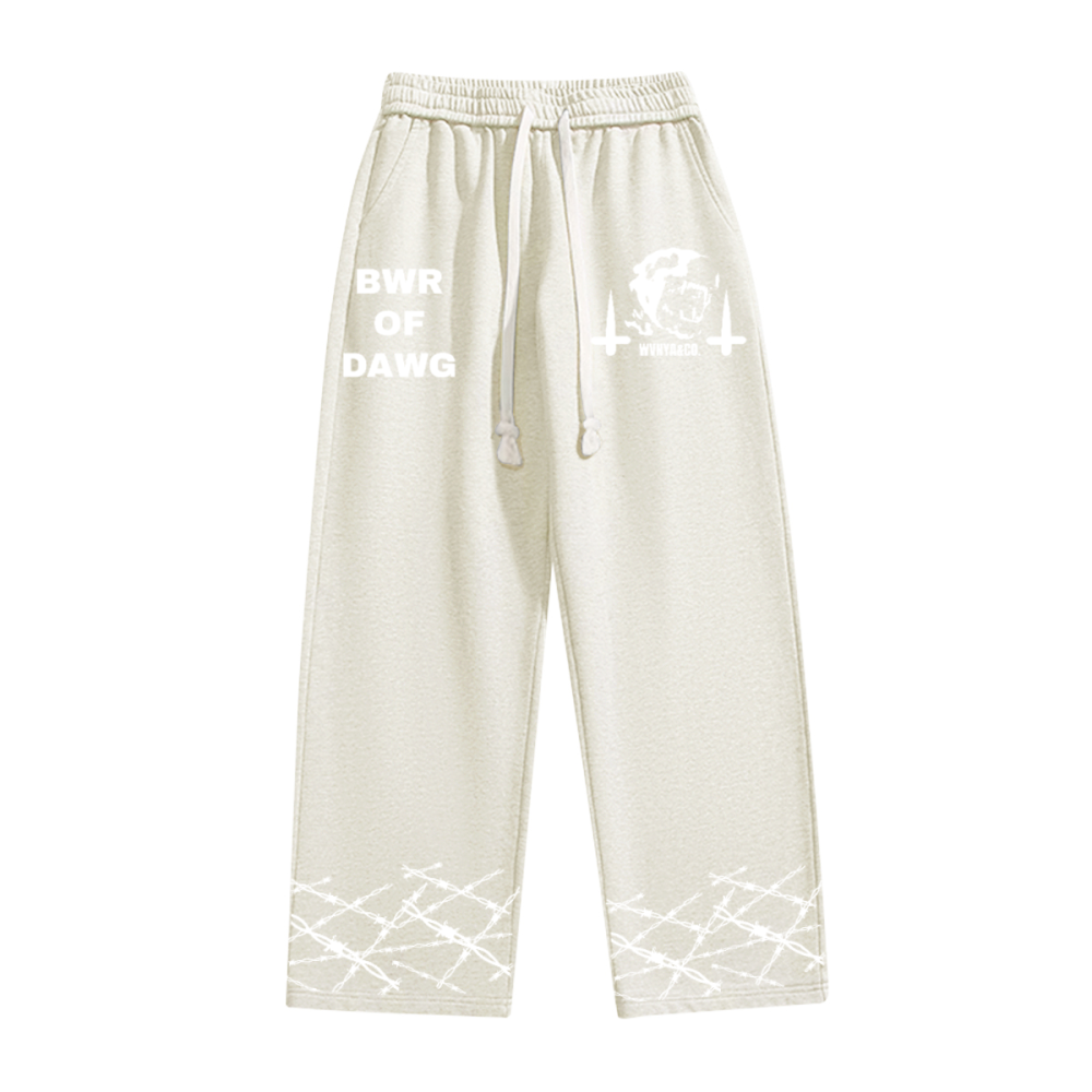 WVNYA GUARDIAN BWR OF DAWG WIRE LOOSE BOTTOM SWEATPANTS