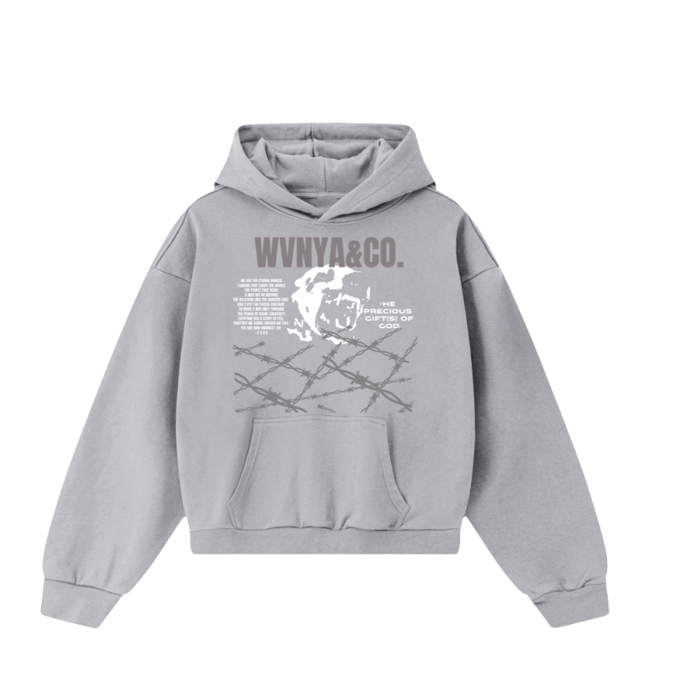 OVR THE WIRE BWR OF DAWG UNISEX HOODIE