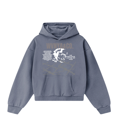 OVR THE WIRE BWR OF DAWG UNISEX HOODIE