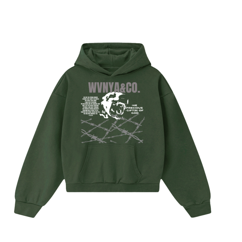 OVR THE WIRE BWR OF DAWG UNISEX HOODIE