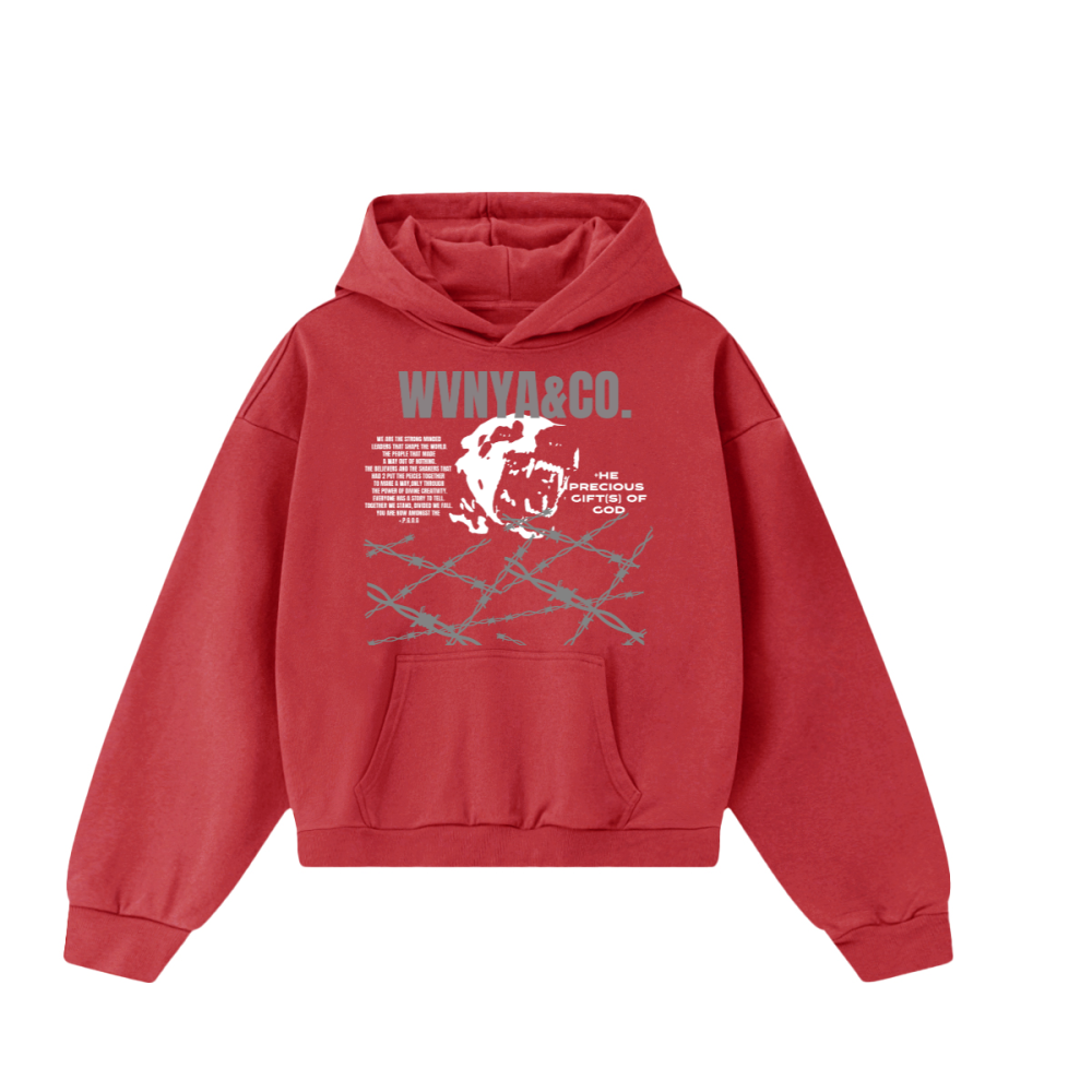 OVR THE WIRE BWR OF DAWG UNISEX HOODIE