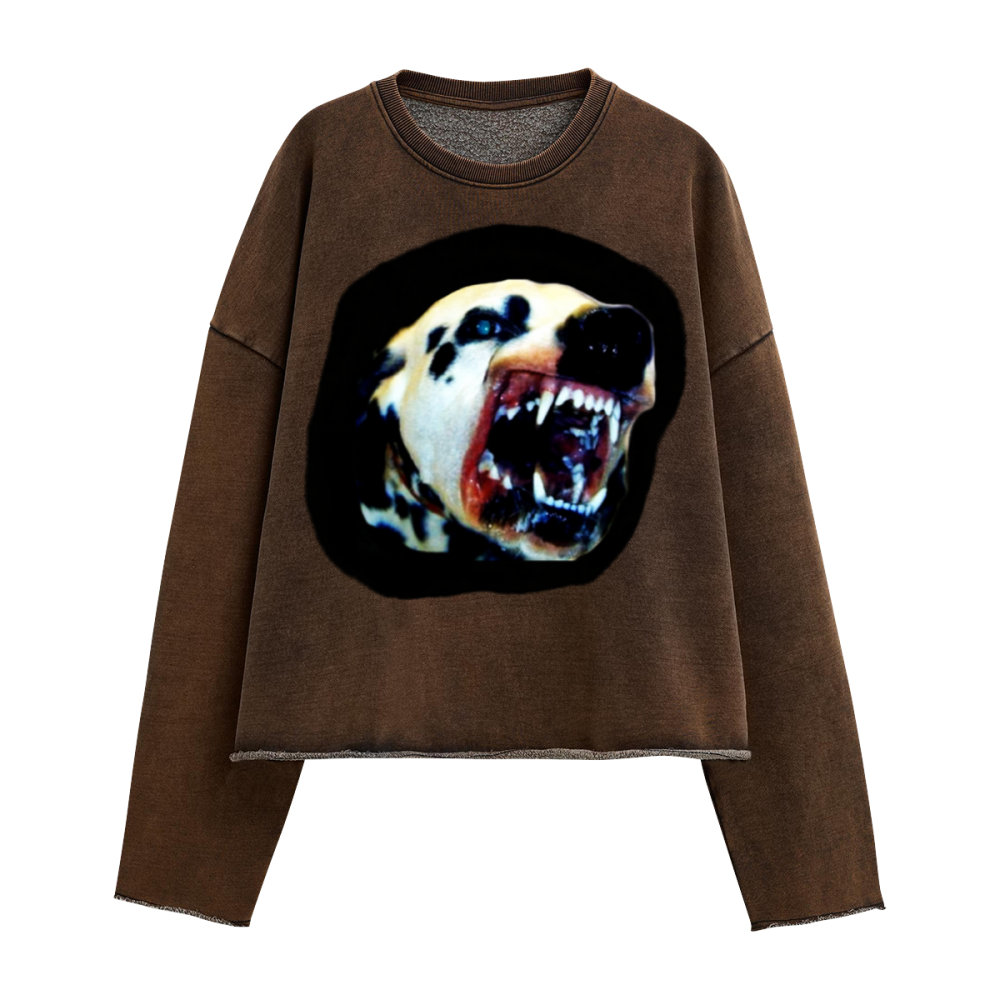 BITE DOWN CROPPD SWEATSHIRT