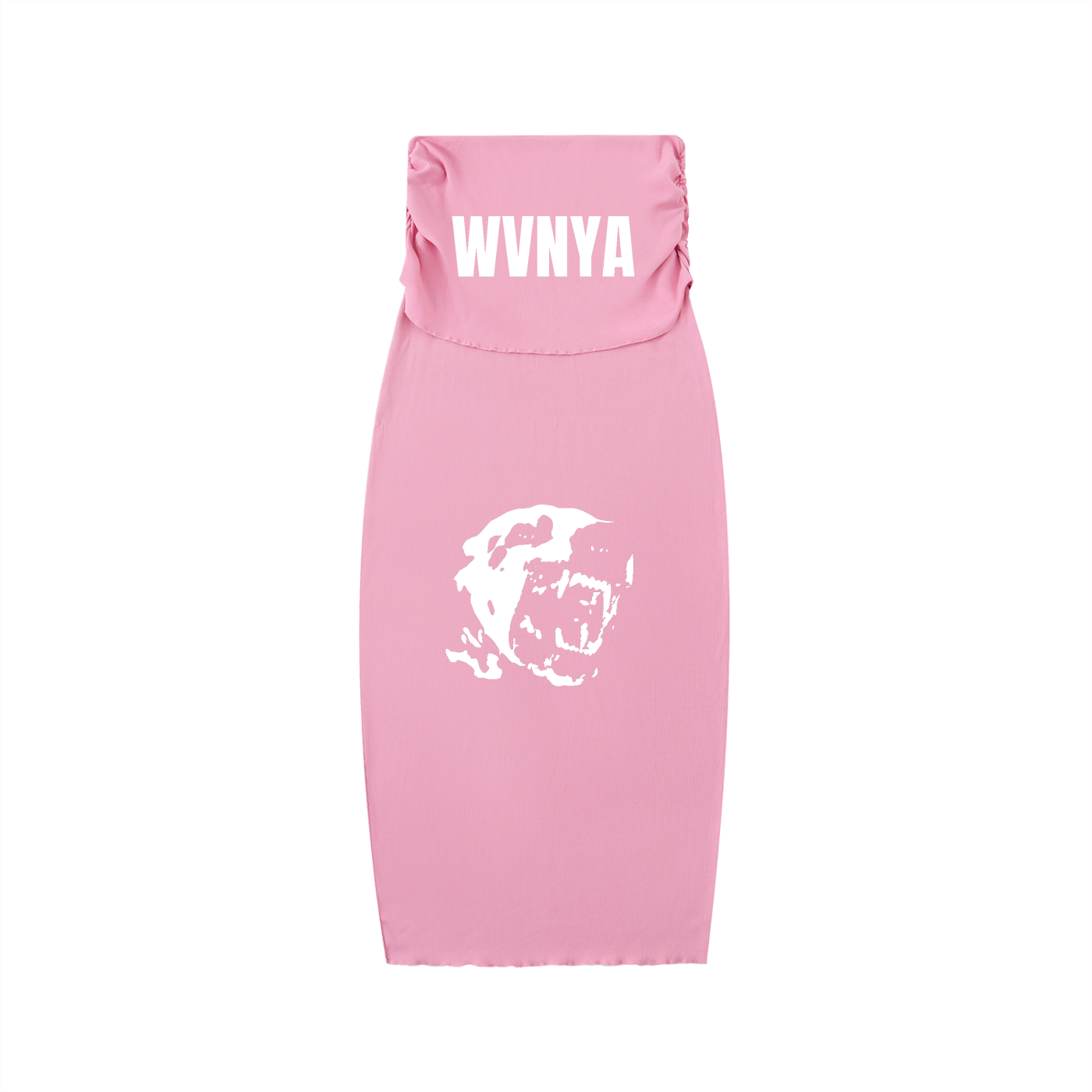 DYED WASHED STRAIGHT HIP-HUGGING SLIM MAXI SKIRT