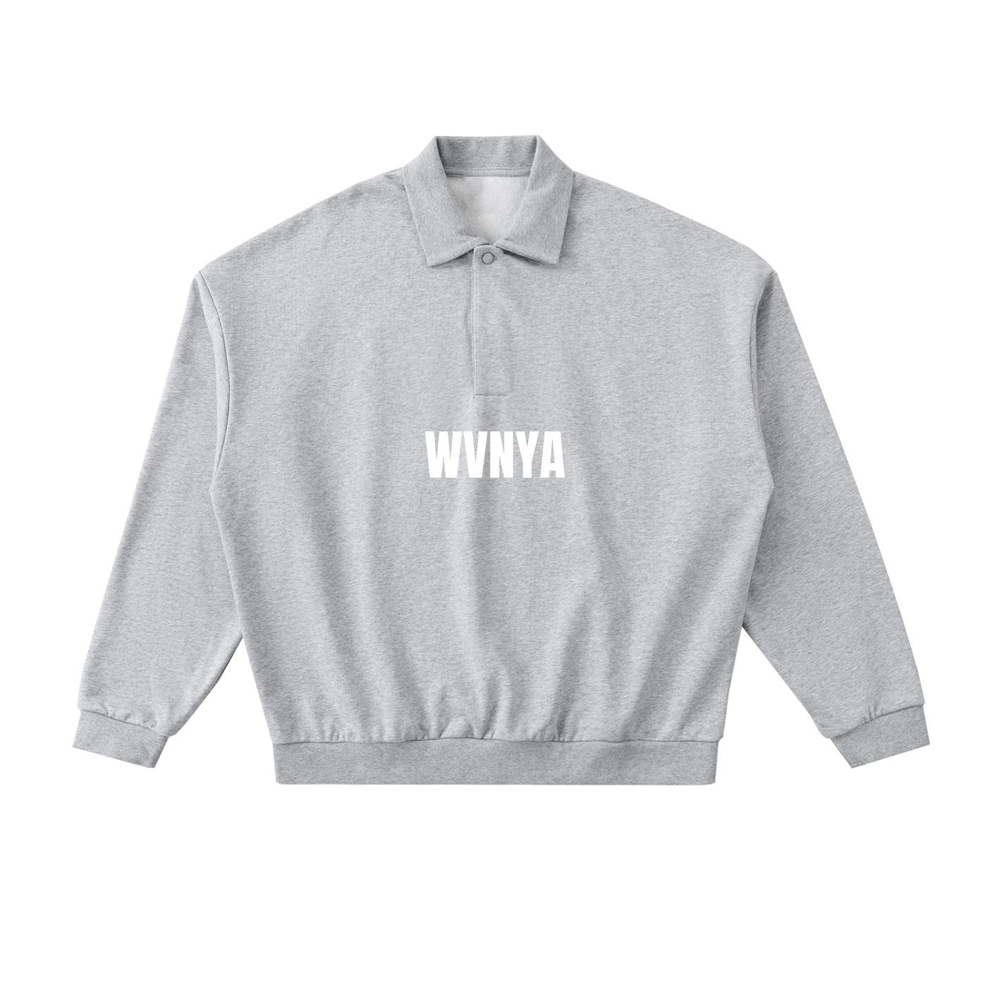 HEAVYWEIGHT FLEECE POLO SWEATSHIRT