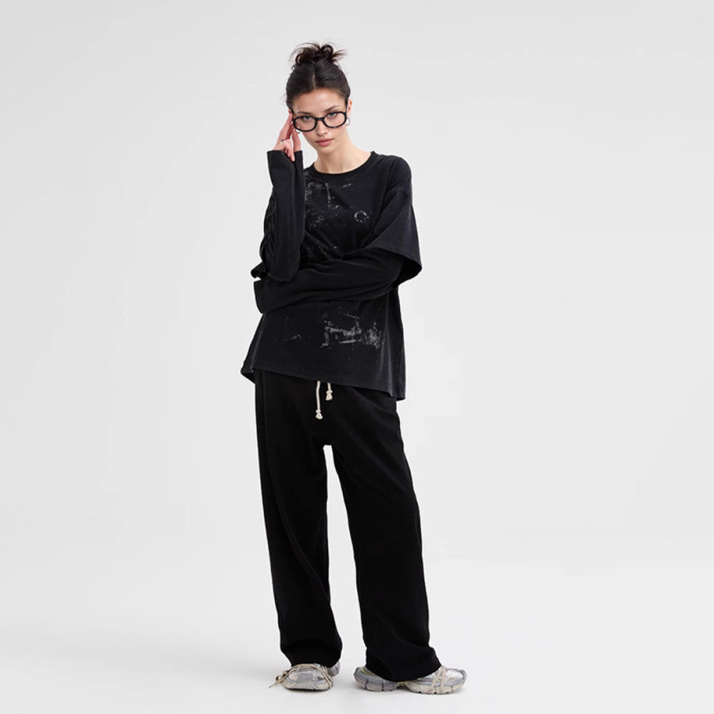 BIG DAWG WVNYA&CO. LOOSE BOTTOM SWEATPANTS
