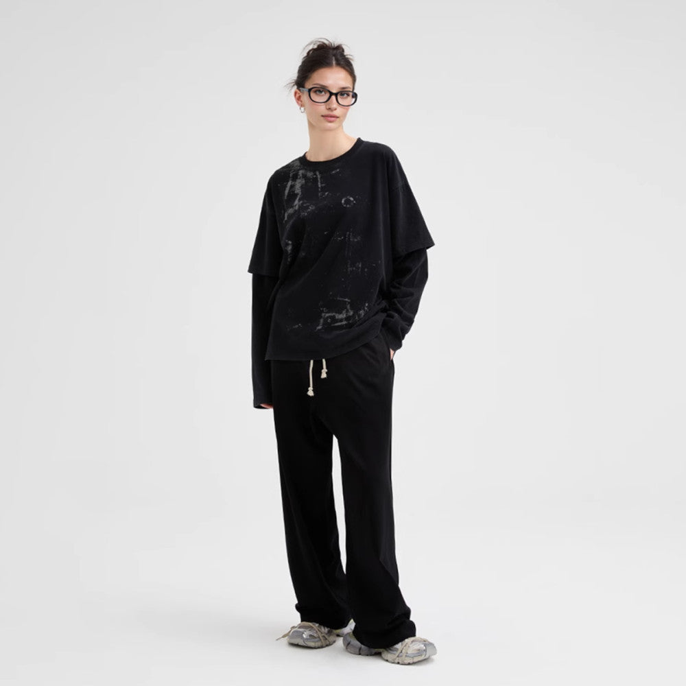 BIG DAWG WVNYA&CO. LOOSE BOTTOM SWEATPANTS