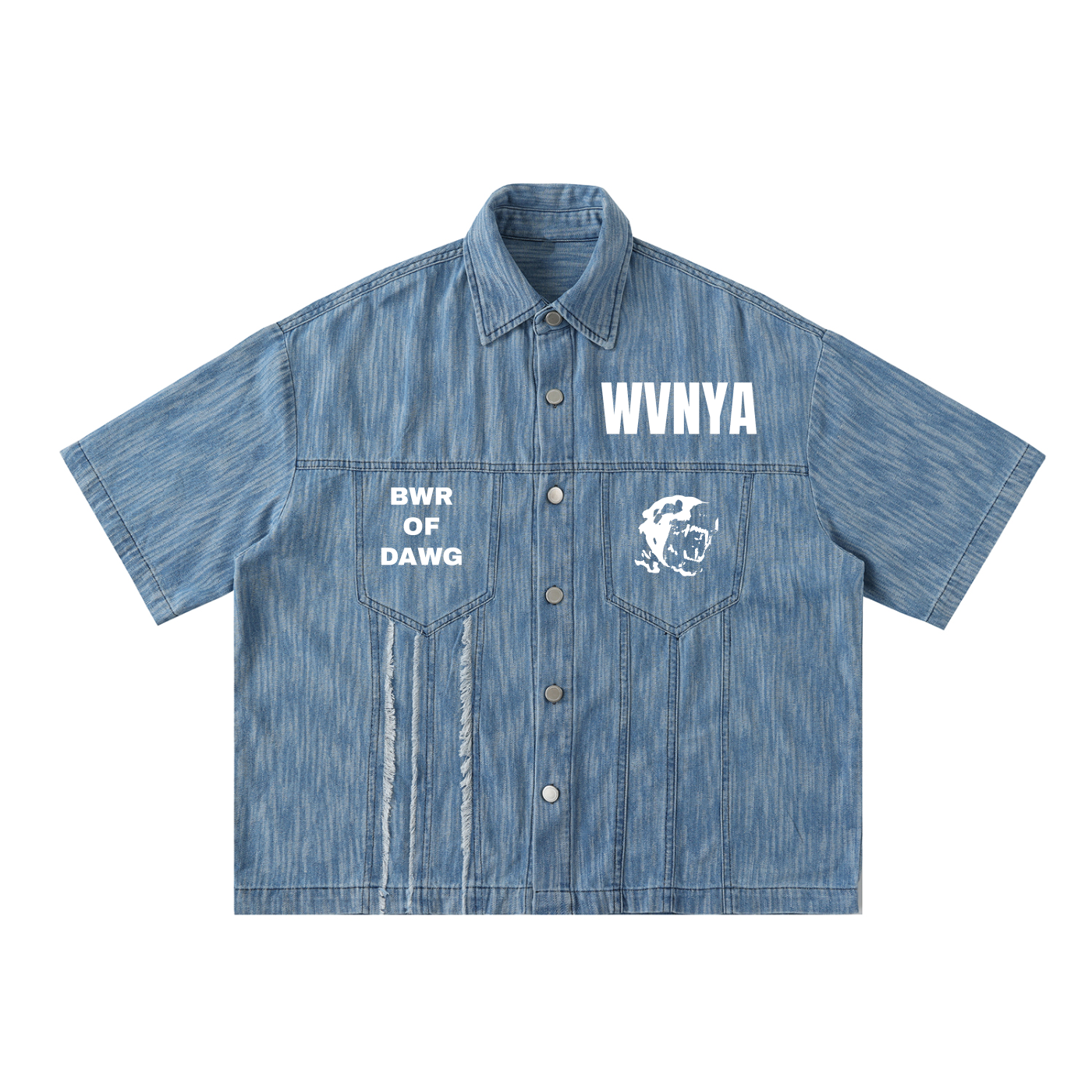 DISTRESSD WASH SHORT-SLEEVE SHIRT